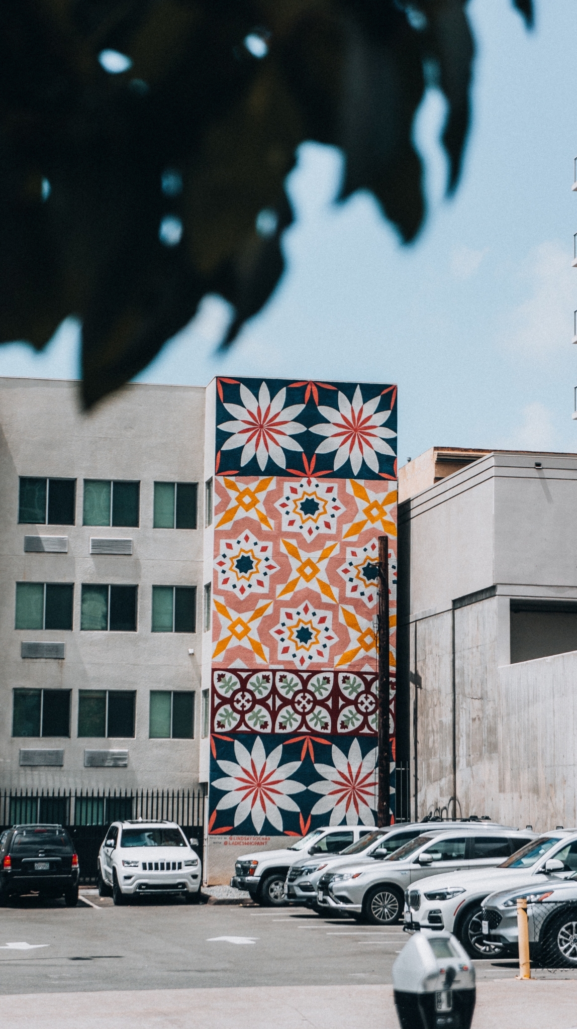 Mural in a Parking Lot